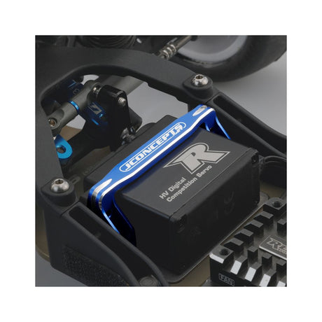 B6.3 Servo Mount Brace - Blue
