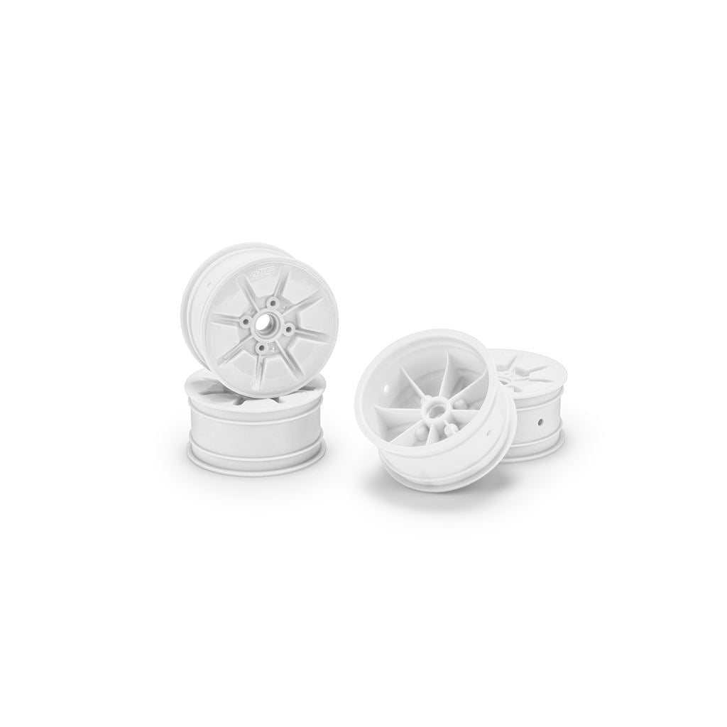 Pioneer - Rc10T 2.2 Narrow Front Wheel White  4Pc