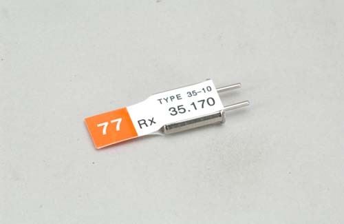 Futaba Ch 77 (35.170)FM Rx Xtl DC
