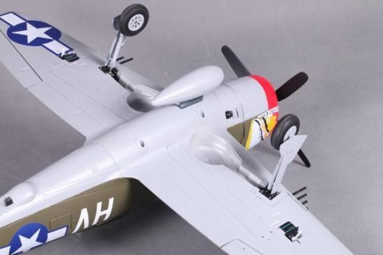 FMS 980mm P-47 RAZORBACK ARTF w/o TX/RX/BATT HIGH SPEED