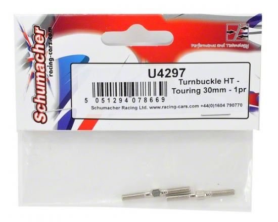 Schumacher Turnbuckle HT - Touring 30mm - 1pr