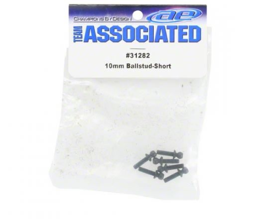 Team Associated Ballstud Short Neck 10mm (10) (TC5/6.2/7/7.1/7.2/10F6/12R6)