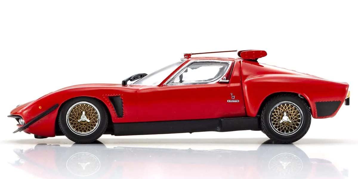 Kyosho 1:43 Lamborghini Miura Svr 1970 Red