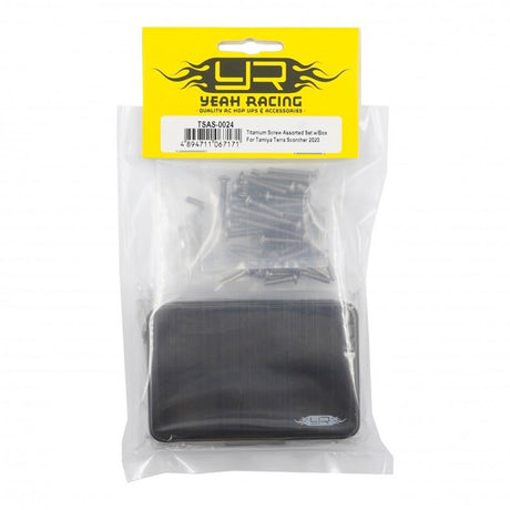 Yeah Racing Titanium Screw Assorted Set W/Box For Tamiya Terra Scorcher 2020