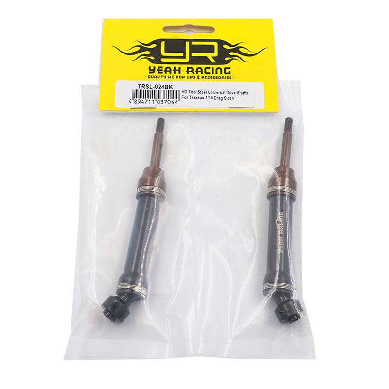 Yeah Racing HD Tool Steel Universal Drive Shafts For Traxxas Drag Slash