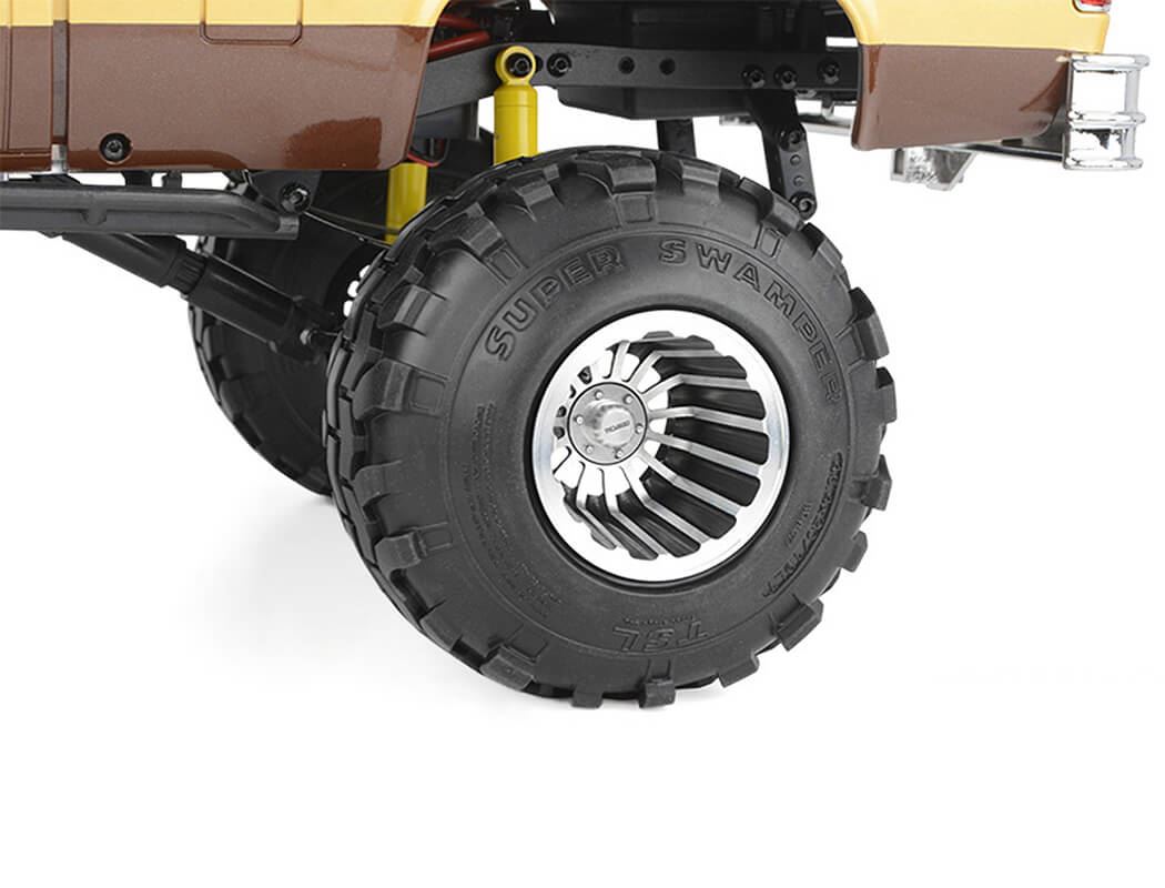 Rc4Wd Turbine 1.9  Super Deep Dish Aluminium Beadlock Wheels