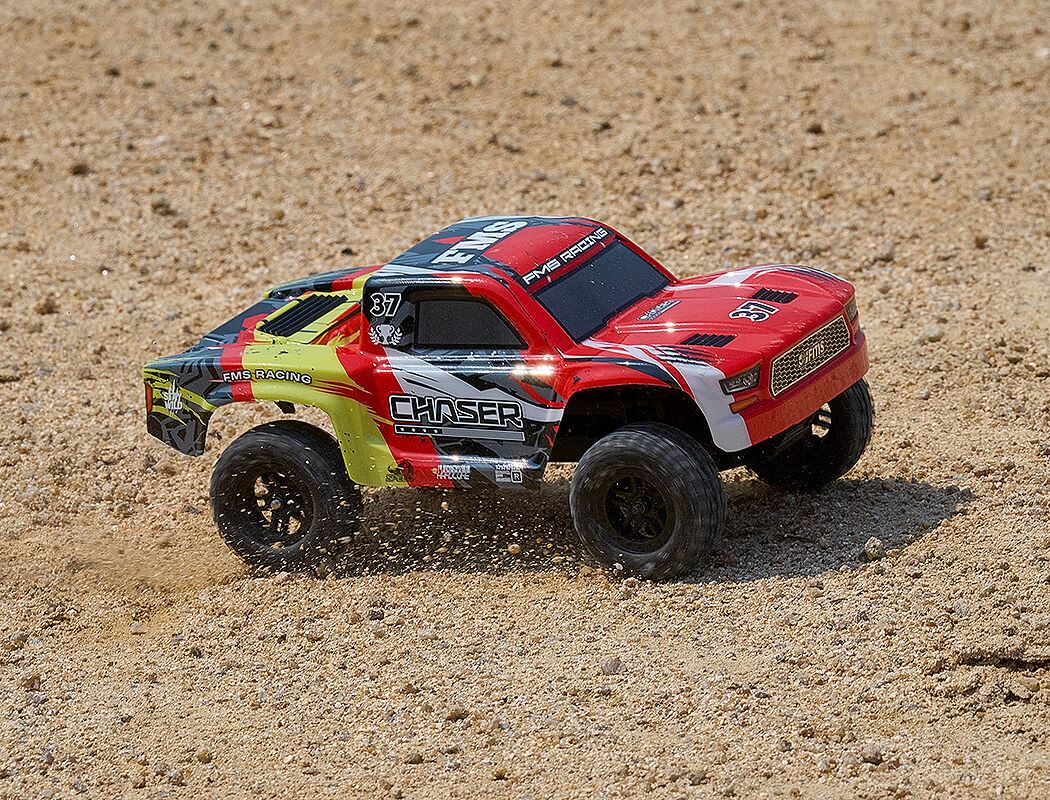 Fms Fsc24 1/24Th Chaser Truck Rtr - Red