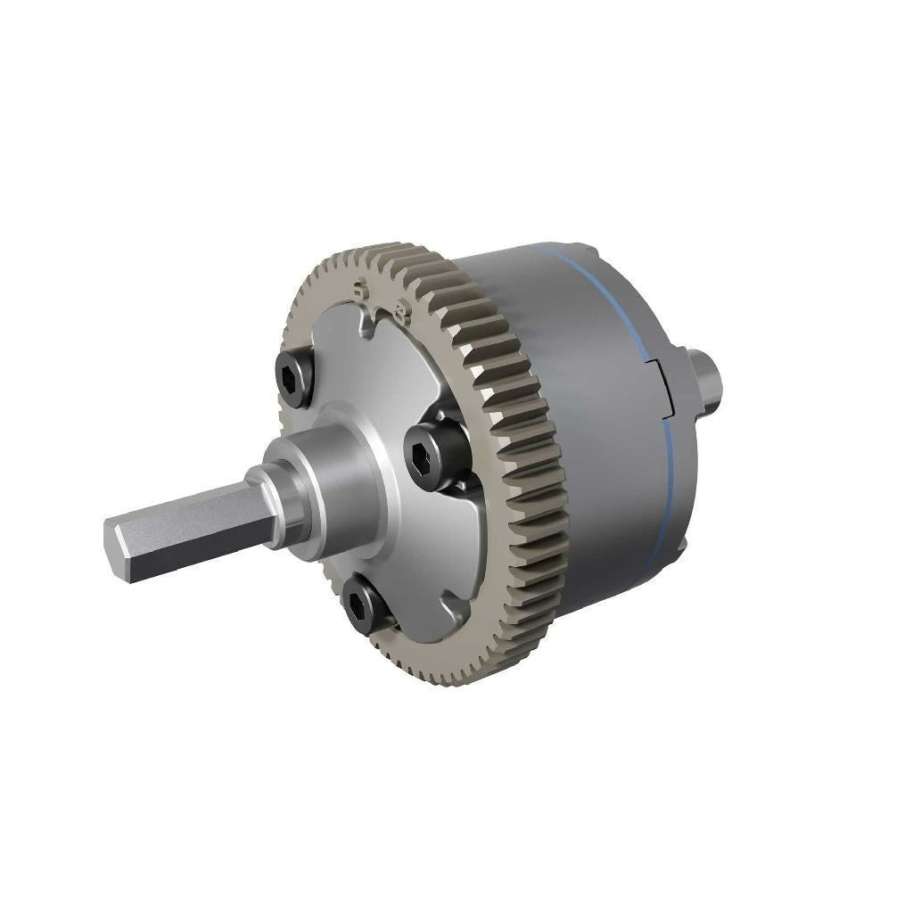 Arrma Assembled Aluminum Center Differential 63T 0.5 Mod, Tbc Cst: