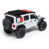 Axial 1/30 Scx30 Jeep Wrangler Jlu 4X4 Rtrrock Crawler White