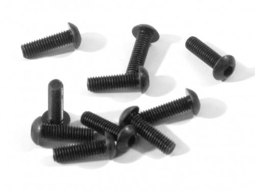 HPI Button Head Screw M3X10mm (Hex Socket/10 Pcs)