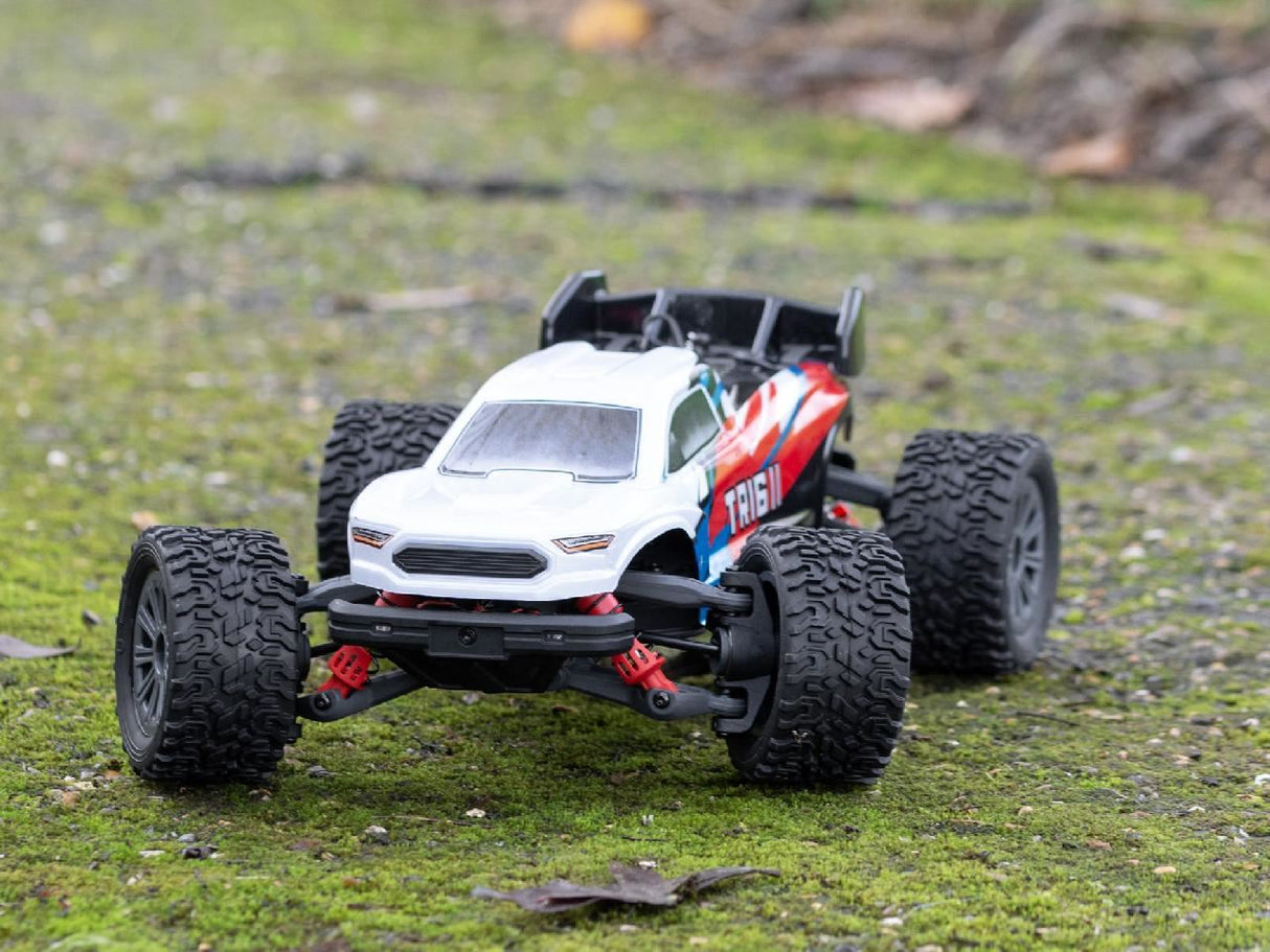 Pd Racing Tr16Ii Brushed Rc Truggy (Red, Blue & White)
