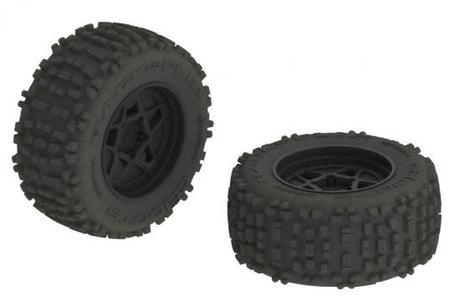 ARRMA dBoots Backflip MT 6S Tire Wheel Set