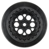 Proline 1/10 Showtime+ Wide Rear 2.2In/3.0In 12mm Drag Wheels (2) Blac