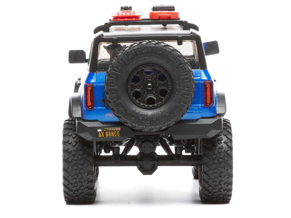 Axial 1/24 SCX24 2021 Ford Bronco 4WD Truck Brushed RTR, Blue