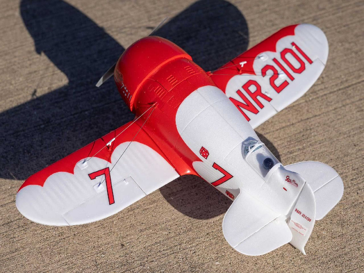 E Flite Umx Gee Bee R-2 510Mm Bnf Basic With As3X And Safe Select
