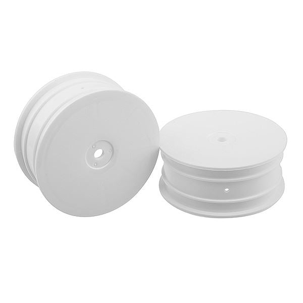 Corally Flextec Rim 4Wd Front Hex 12mm White Wheel Pr