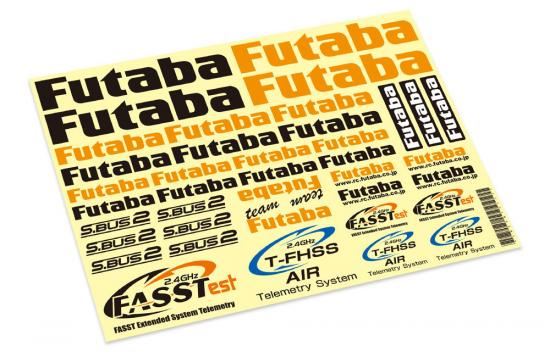 Futaba Air Decal Sheet