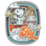 Puremind Peanuts™ Snoopy'S Pilot Dreams Wooden Magnet