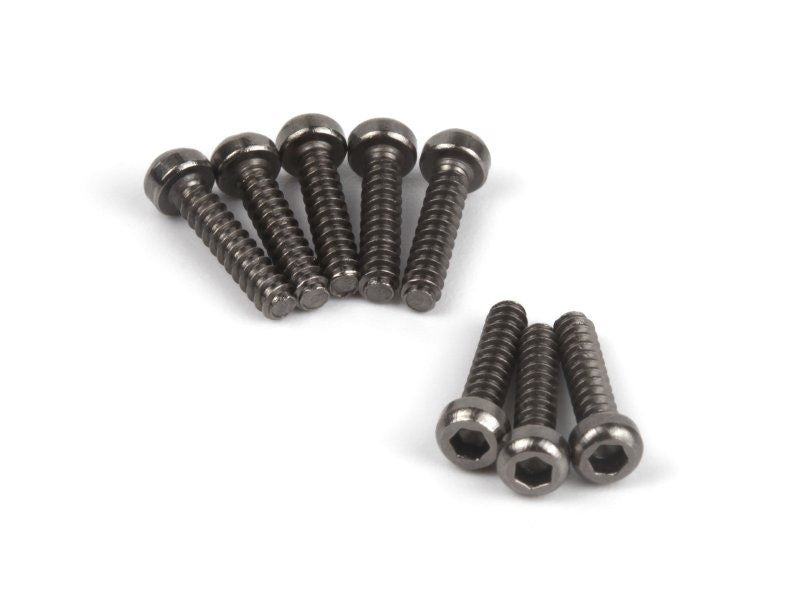 Tp. Button Head Screw M2.6X12Mm (Hex/Socket/8Pcs)