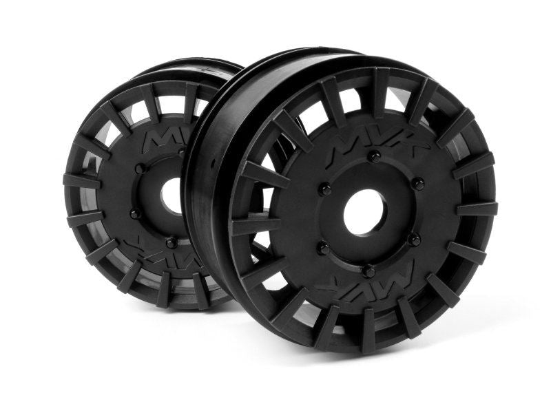 Quantumr Rally Car Wheel (Black/2Pcs)