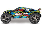 Traxxas Rustler VXL TSM RTR - Yellow