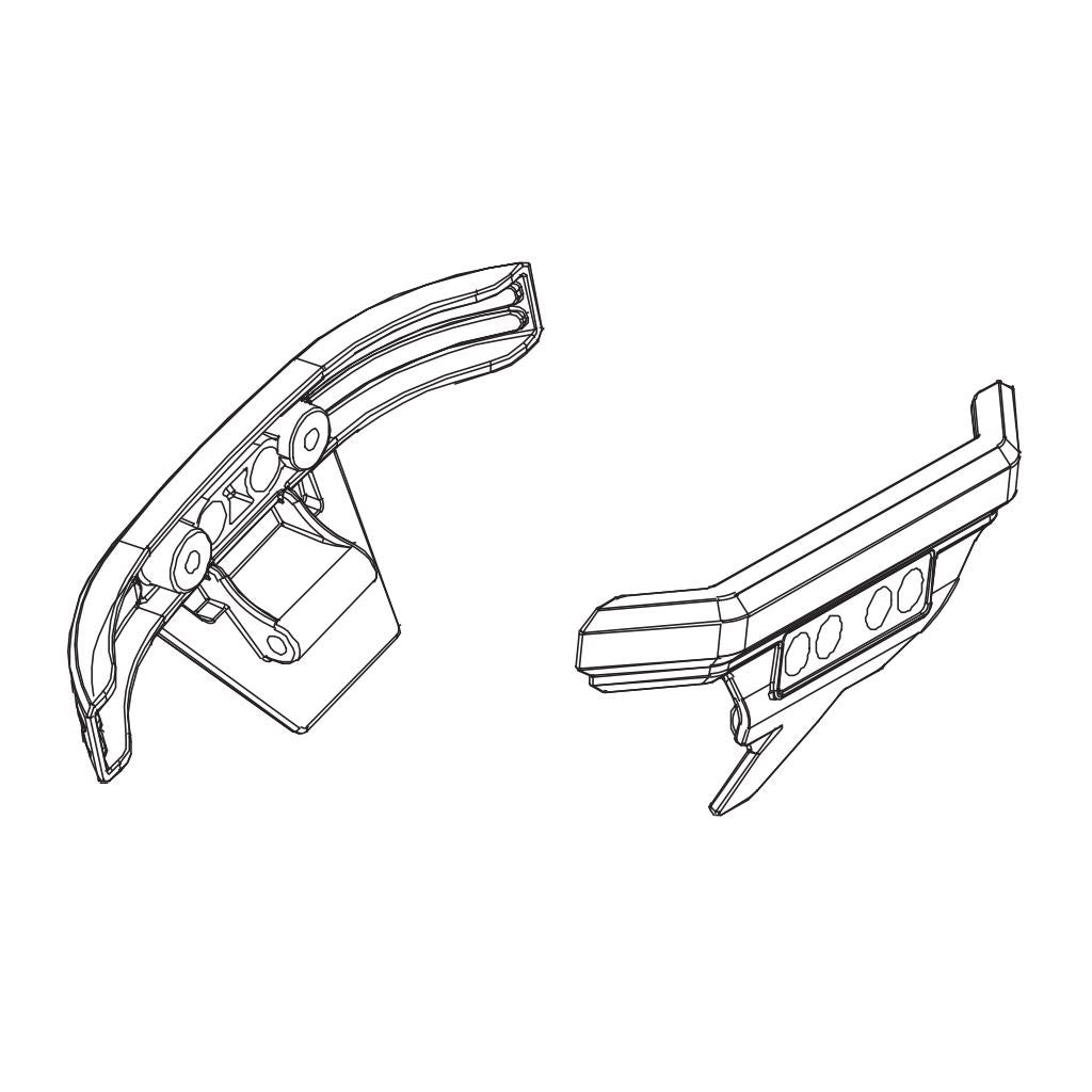 Pd Racing Fr/Rr Bumper 1Pcs