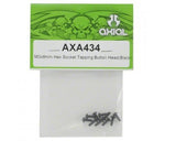 AXIAL Hex Tap Button Head M3x8mm Black (10)
