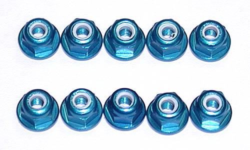 Team Associated Factory Team Blue 3mm Locknut