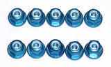 Team Associated Factory Team Blue 3mm Locknut