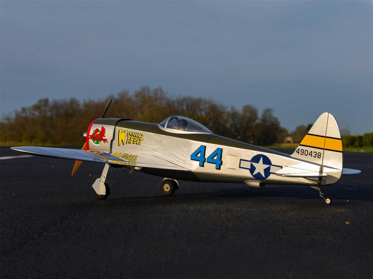 Hangar 9 P-47 Thunderbolt PNP, 58.4"