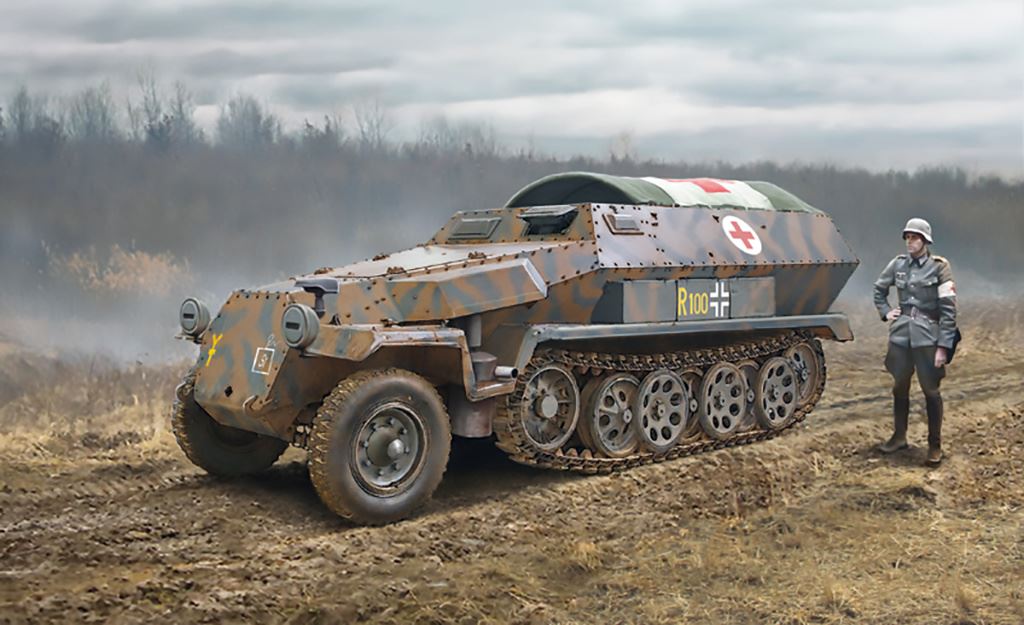 Italeri Sd.Kfz. 251/8 ambulance