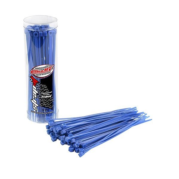 Corally Strapit Cable Tie Wraps Blue 2.5X100mm 50 Pcs