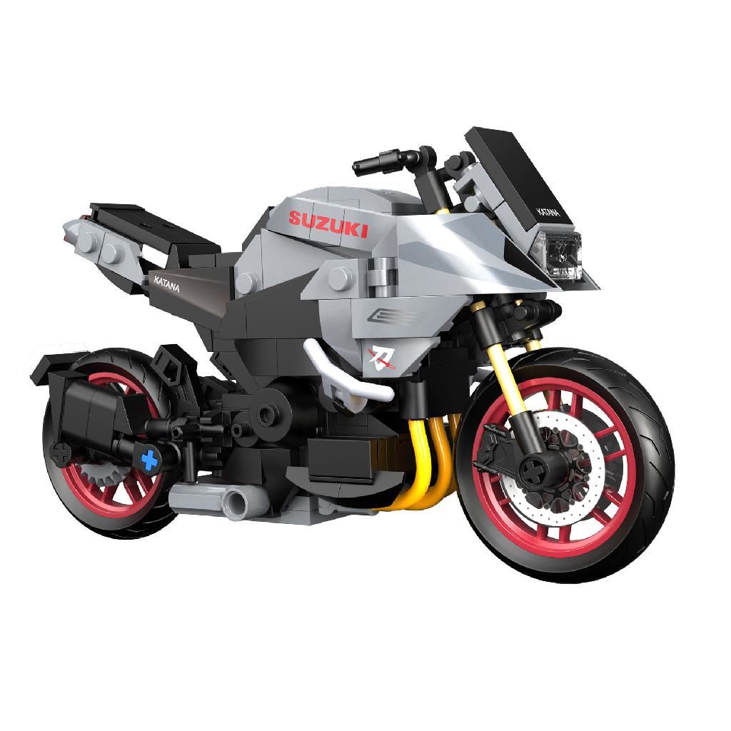 Cada 1:12 Suzuki Katana Motorbike - 310 Pcs
