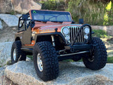 Axial 1/10 Scx10 Iii Jeep Cj-7 4X4 Rtr Rock Crawler, Copper
