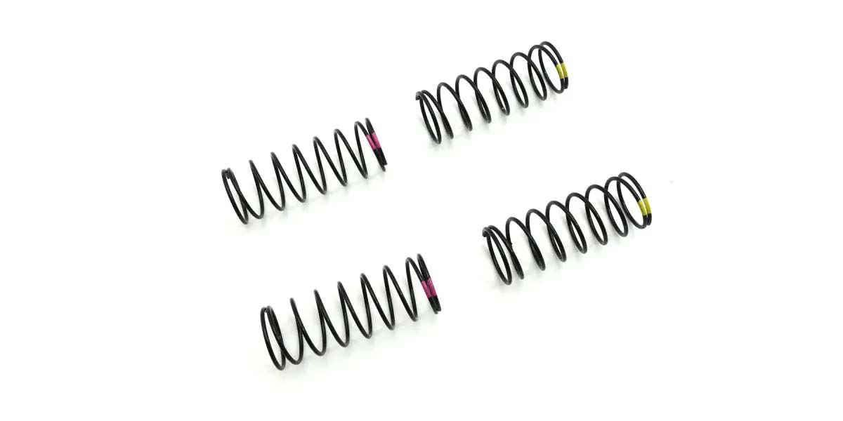 Front Shock Spring Set Fs F (4) Kyosho Ultima