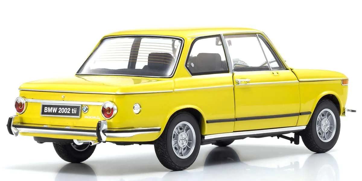 Kyosho 1:18 Bmw 2002 Tii 1972 Yellow