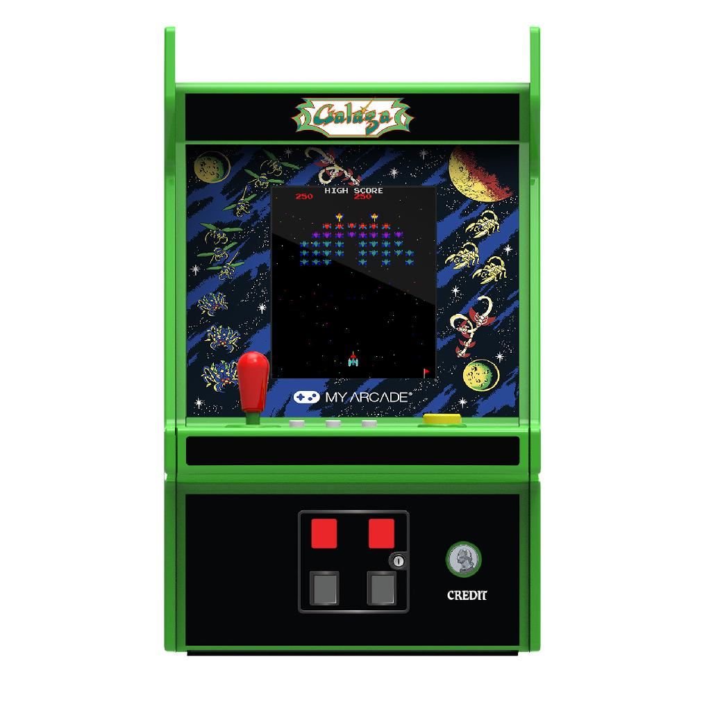 My Arcade (Parent) Galaga Micro Player Pro 6.7In Portable Retro Arcade (2 Games in 1)