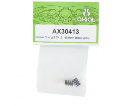 AXIAL Slipper Spring 8.5x12 165lbs/In Black (2)