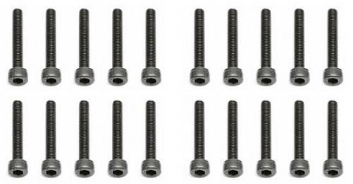 Team Associated M3 X 20 Socket Head Hex Screws (10)