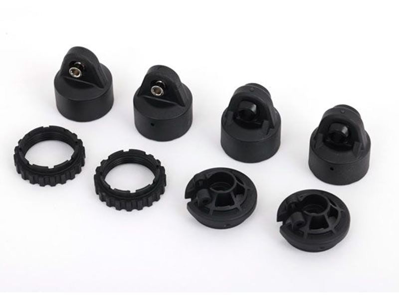 Traxxas GT-Maxx Shock Caps, Spring Perch, Adjusters (for 2 Shocks)