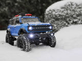 Axial 1/24 SCX24 2021 Ford Bronco 4WD Truck Brushed RTR, Blue