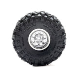 Pro-Line 1/30 Baja Pro X Front/Rear Mounted Chrome Beast Tires (4): A