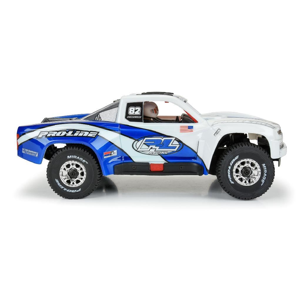 Pro 1/16 Pre-Cut 2019 Chevy Silverado Trophy Truck Clear Body: G