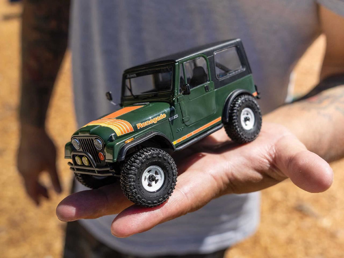Axial 1/30 Scx30 Jeep Cj-7 Renegade 4X4 Rtr, Green