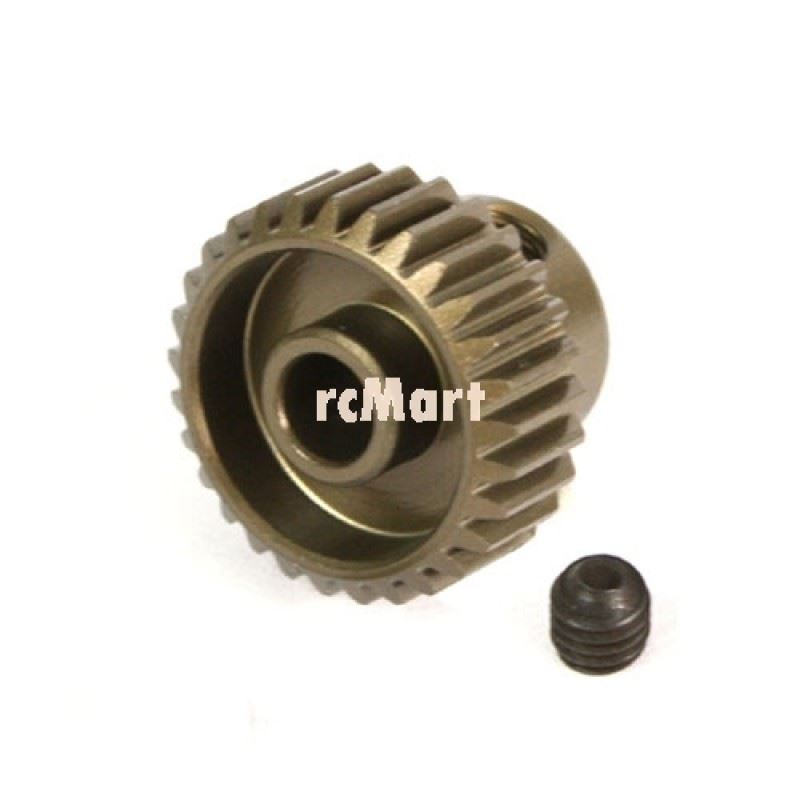 Yeah Racing Aluminum 7075 Hard Coated Motor Gear/Pinions 64P 28T