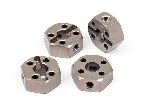 HPI Aluminum Locking Hex Wheel Hub (12mm/4Pcs)