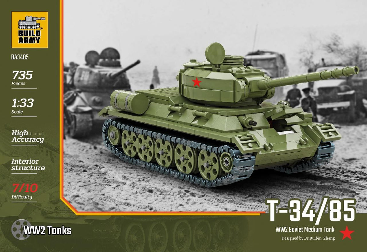 Build Army Soviet T34/85
