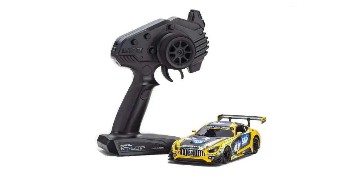 Kyosho Mini-Z Mr03 Rwd Mercedes Amg Gt3 24H Nbg'18 No.4 (W-Mm/Kt531P)