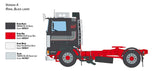 Italeri Volvo F-12 Intercooler (Low Roof) with accessories