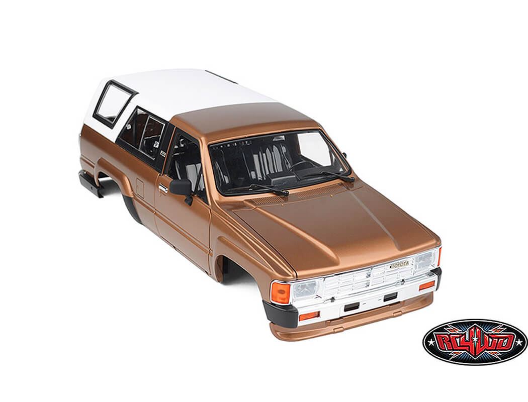 RC4WD 1985 TOYOTA 4RUNNER HARD BODY COMPLETE SET (BRIGHT GOLD METALLIC)